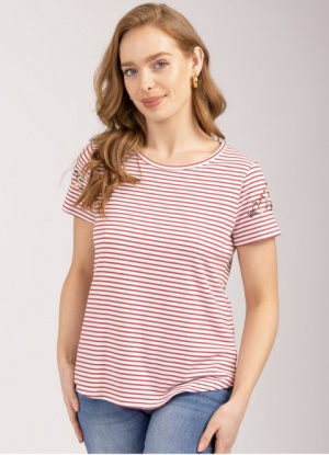 Mudflower Stripe T- Shirt